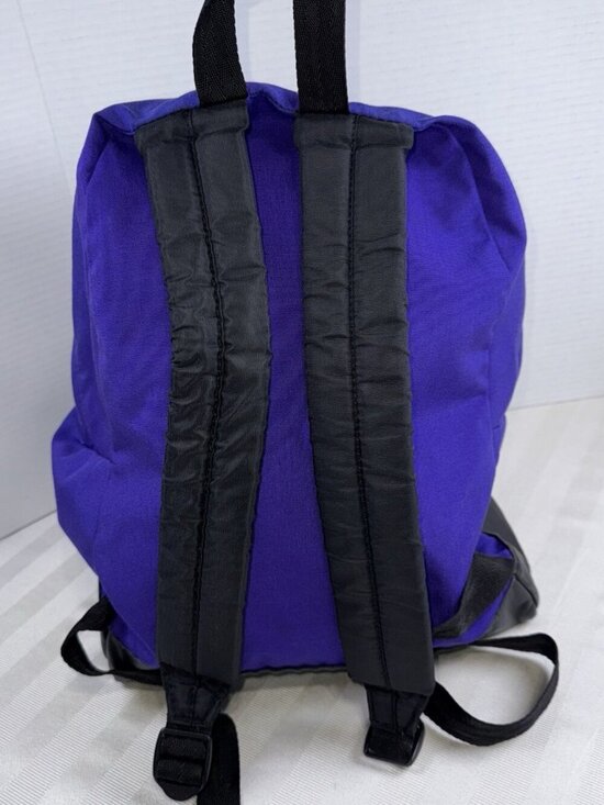 Vintage Eastpak 1990\'s USA Made Electric Purple 1990s Retro Rare Backpack main image 7